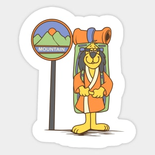 Hong Kong Phooey Adventure To The Mountain Sticker